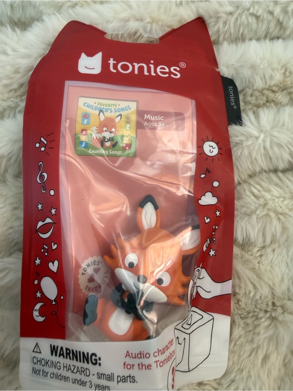 Tonie Fox Audio Character - Orange Tonie for Kids